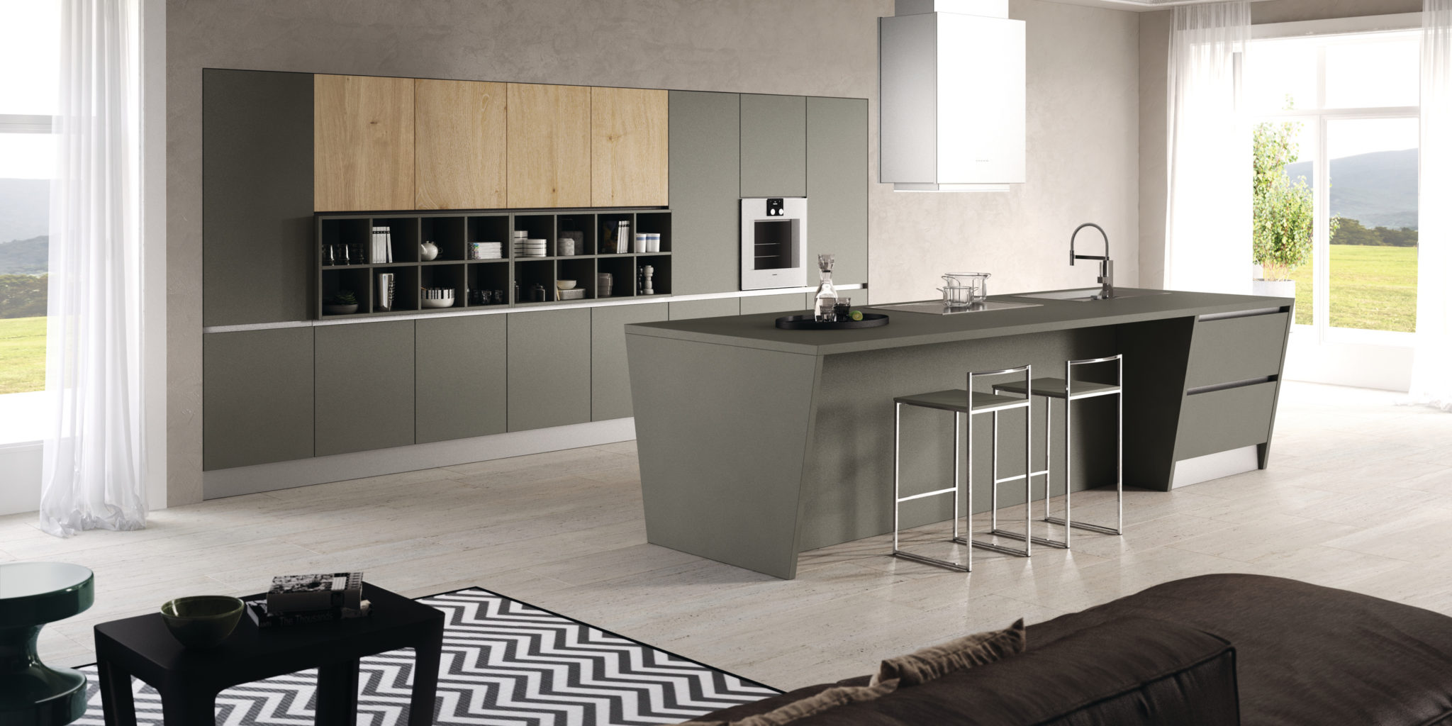 Lp Concept Cuisine 4176GR14 R40 DIAMOND ROVERE NODI 